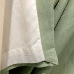 Fusion Sorbonne Eyelet Curtains - Green
