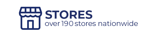 Store Finder - over 190 Stores Nationwide