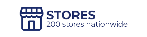 Store Finder - 200 Stores Nationwide