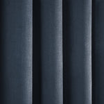 Fusion Strata Eyelet Curtains - Navy