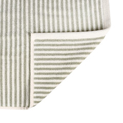 Yarn Dye Sage Stripe Towel