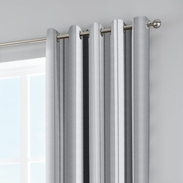 Fusion Whitworth Curtains - Grey