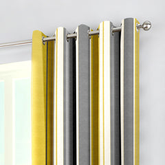 Fusion Whitworth Ochre Curtains