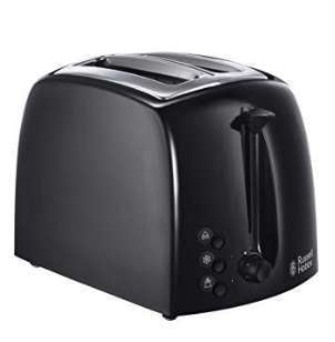 Russell Hobbs Textures 2 Slice Toaster - Black