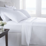 Right At Home White Fitted Sheet