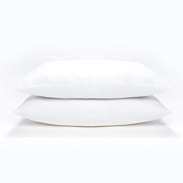 Right At Home White Pillowcase 2Pk