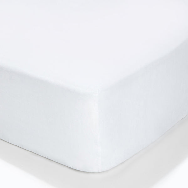 Hotel Collection 100% Cotton Fitted Sheet White