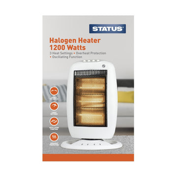 Status Oscillating Halogen Heater