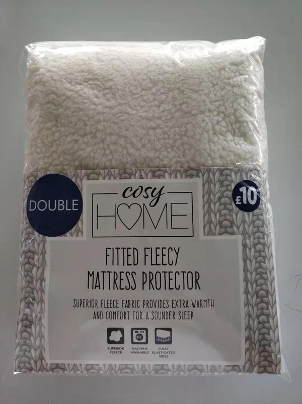 Cosy Home Fleecy Mattress Protector