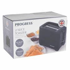 Progress Toaster 2 Slice - Black