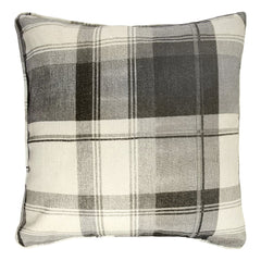 Fusion Balmoral Check Slate Cushion Cover
