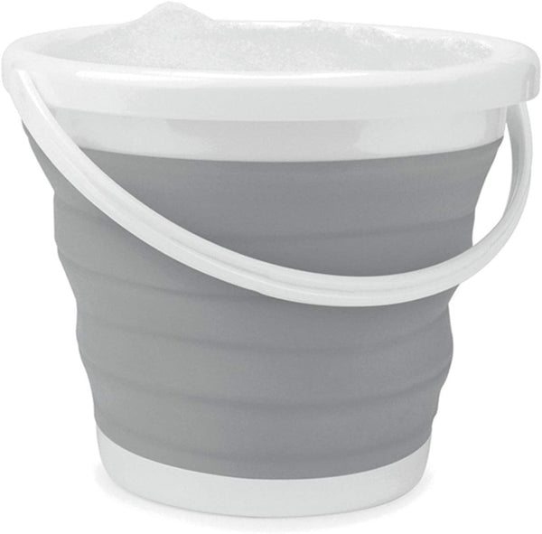 Beldray Collapsible 10L Grey Bucket
