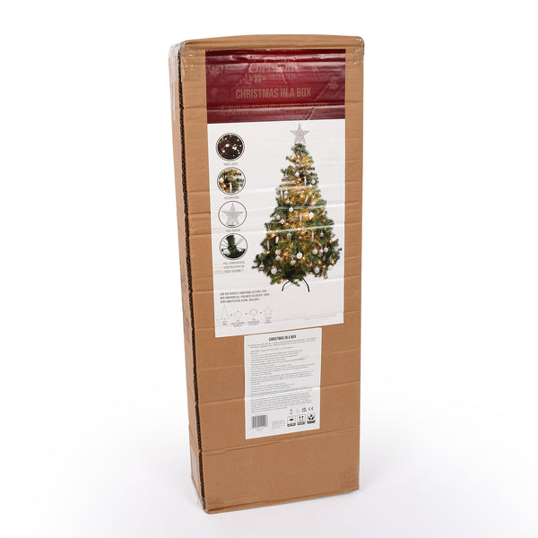 Deluxe Christmas Tree In A Box 6ft 400 Tips