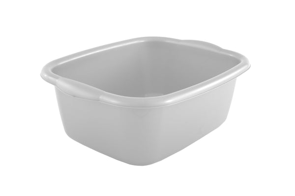 At Home Rectangular Washing Up Bowl - Grey