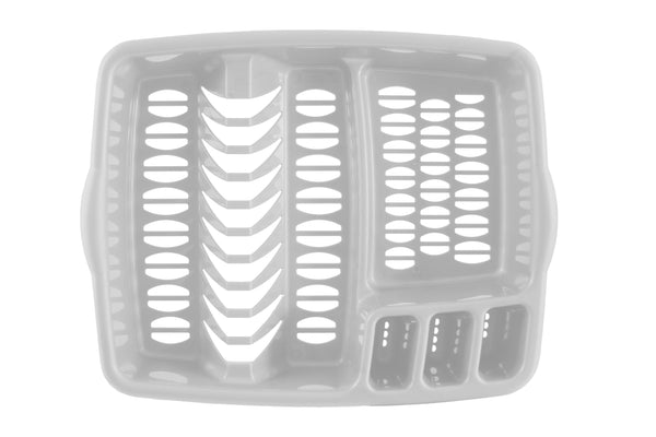 At Home Large Dish Drainer - Grey