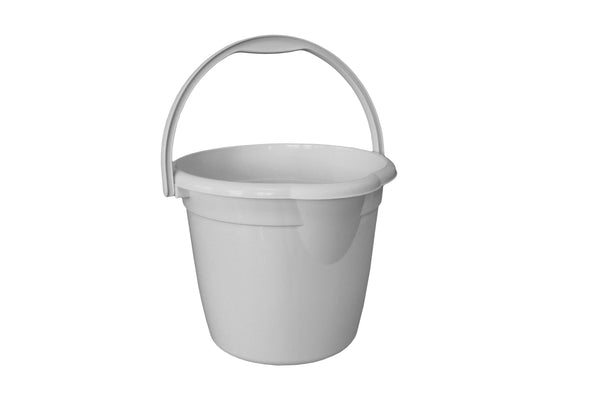 At Home 8L Bucket - Grey