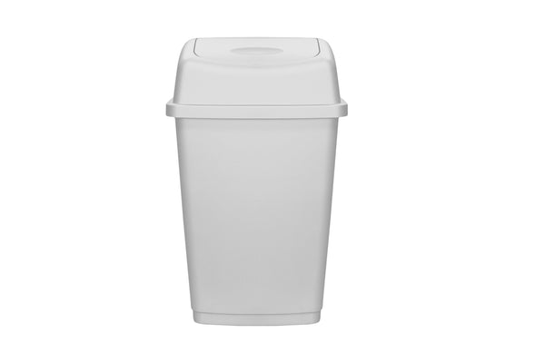 At Home 25L Lift Top Bin - Grey