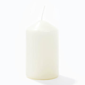 Pillar Ivory Candle 9.5cm