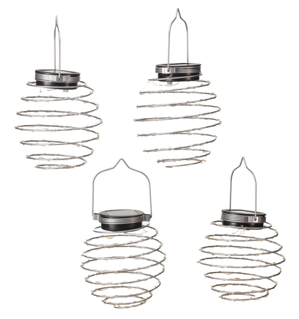 Outmore Solar Spiral Mini Lights 4pk