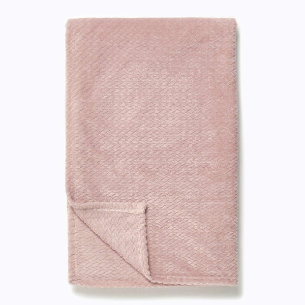 At Home Kasha Throw Rose - 125x150cm