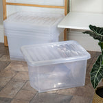 Wham Crystal 28L Box & Lid - Pack of 5