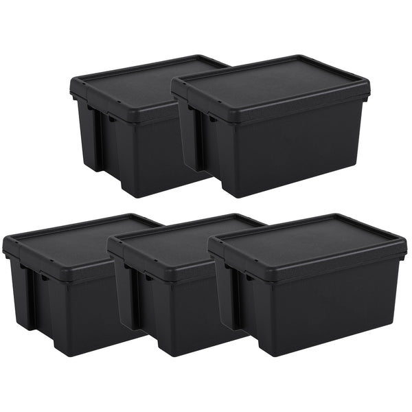 Wham Bam 16L Heavy Duty Recycled Box with Lid - Pack of 5