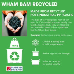 Pack of 5 Wham Bam 16L Heavy Duty Recycled Box with Lid