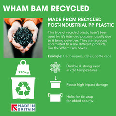Pack of 5 Wham Bam 24L Heavy Duty Recycled Box with Lid