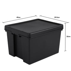 Pack of 5 Wham Bam 45L Heavy Duty Recycled Box with Lid