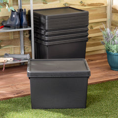 Pack of 5 Wham Bam 45L Heavy Duty Recycled Box with Lid