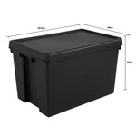 Wham Bam 62L Heavy Duty Recycled Box with Lid - Pack of 3