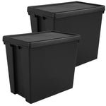 Wham Bam 92L Heavy Duty Recycled Box with Lid - Pack of 2