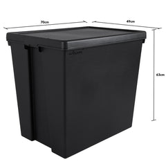 Wham Bam 154L Heavy Duty Recycled Box with Lid