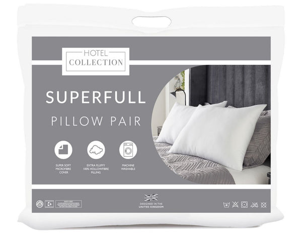 Hotel Collection Microfibre Superfull Pillow Pair
