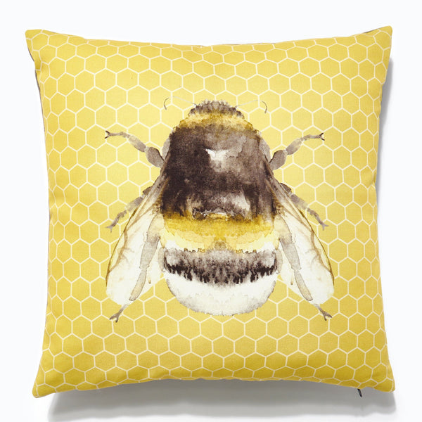 Bee Honeycomb Cushion