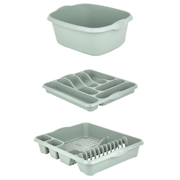 Casa 3 Piece Kitchen Set Silver Sage