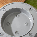 Beehive 48cm Round Planter Upcycle Grey - Set of 5