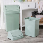 Casa 2 Piece Bin Set Silver Sage