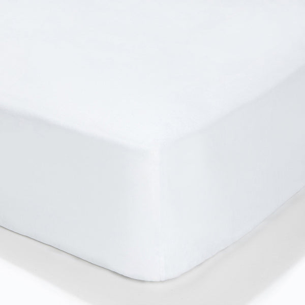 White Fitted Sheet 68 Pick