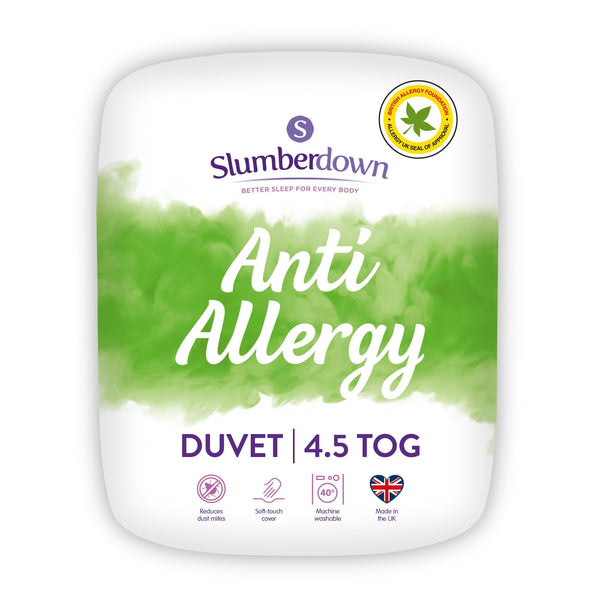 Slumberdown Anti Allergy 4.5 Tog Duvet