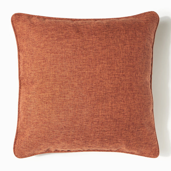 At Home Harvest Hatched Cinnamon Cushion - 2 for £12