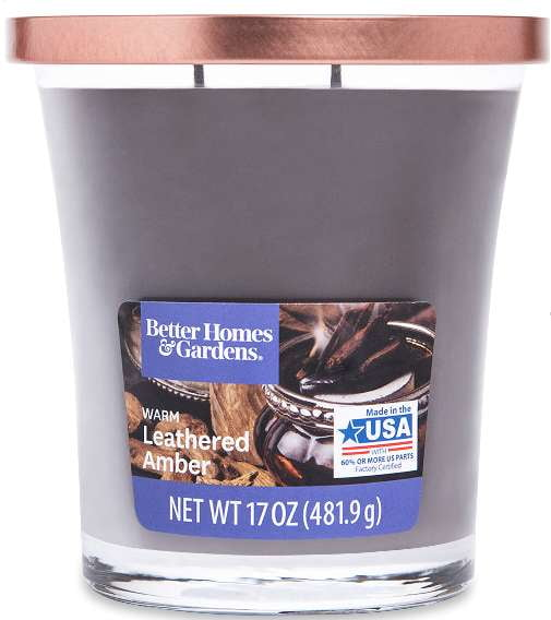Mainstays Better Homes 17oz - Warm Amber Candle
