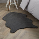 Fusion Cashmere Touch Charcoal Rug