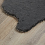 Fusion Cashmere Touch Charcoal Rug