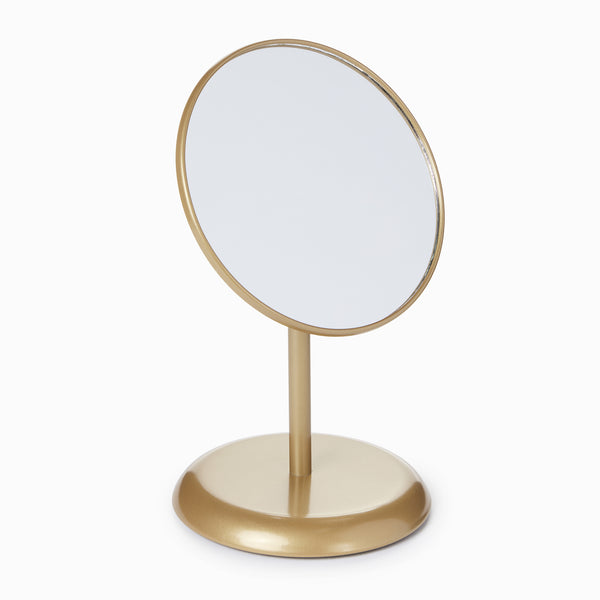 At Home Powder Coated Gold Mirror