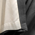 Fusion Sorbonne Eyelet Curtains - Charcoal
