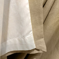 Fusion Sorbonne Natural Eyelet Curtains
