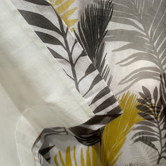 Fusion Tropical Ochre Eyelet Curtains
