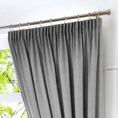 Fusion Dijon Silver Lined Curtains