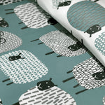 Fusion Dotty Sheep Easy Care Duvet Set Duck Egg